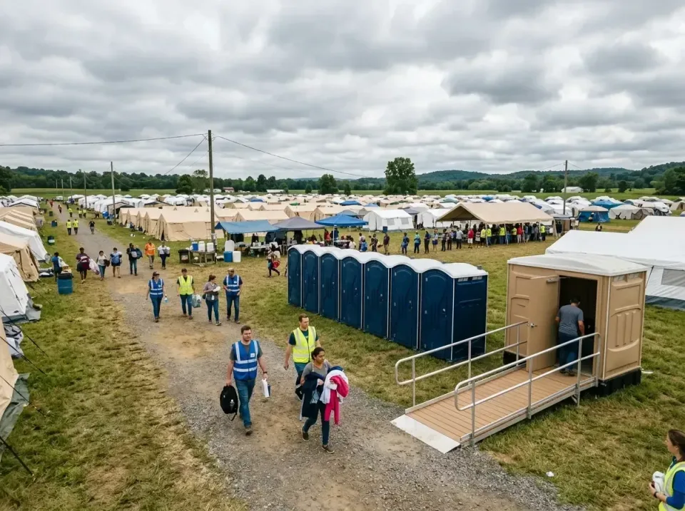 disaster-relief-camp-restrooms-010 — frequently asked questions, Dumpster & Portable Bathrooms Rental in Mount Vernon, IA
